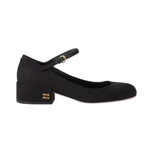 Miu Miu Logo-Lettering Pumps