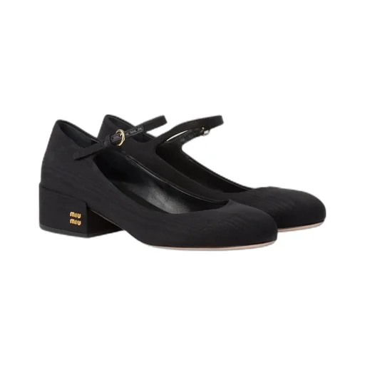 Miu Miu Logo-Lettering Pumps