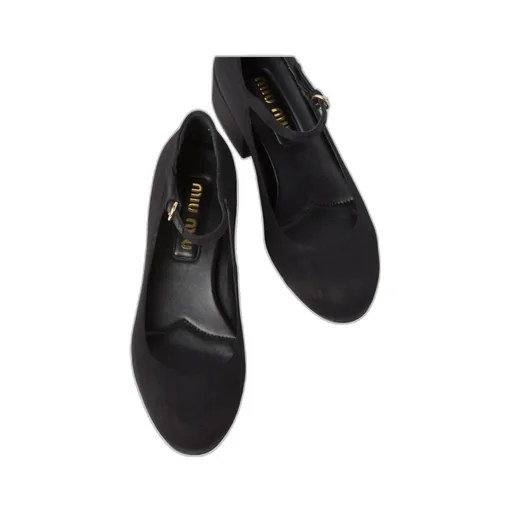 Miu Miu Logo-Lettering Pumps