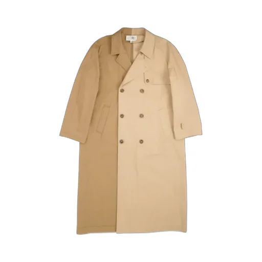 Colourblock Trench Coat