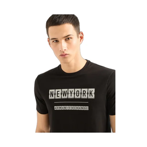 T-Shirt With Round Neck And Short Sleeves