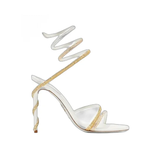 René Caovilla Margot Embellished Sandals