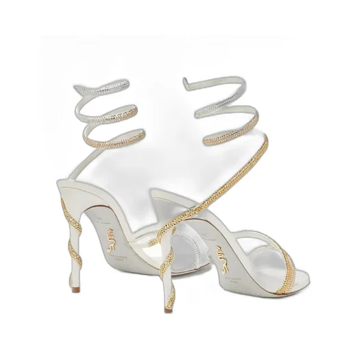 René Caovilla Margot Embellished Sandals