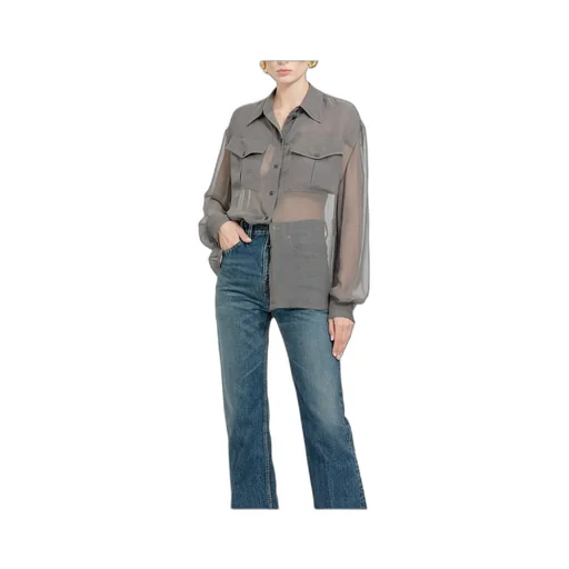 Saint Laurent Buttoned Long-Sleeved Shirt