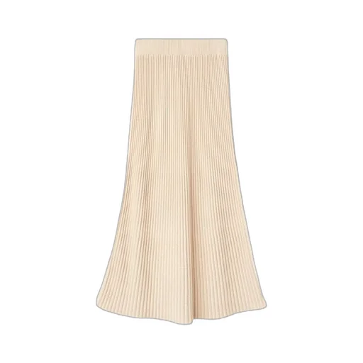 Loro Piana Ikeda Pleated Midi Skirt