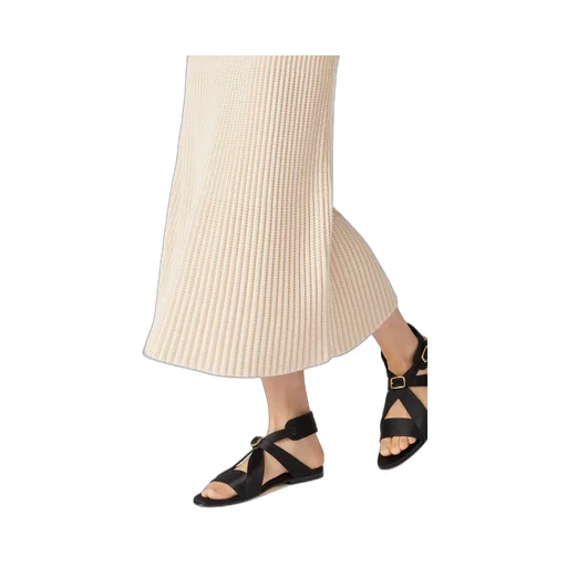 Loro Piana Ikeda Pleated Midi Skirt