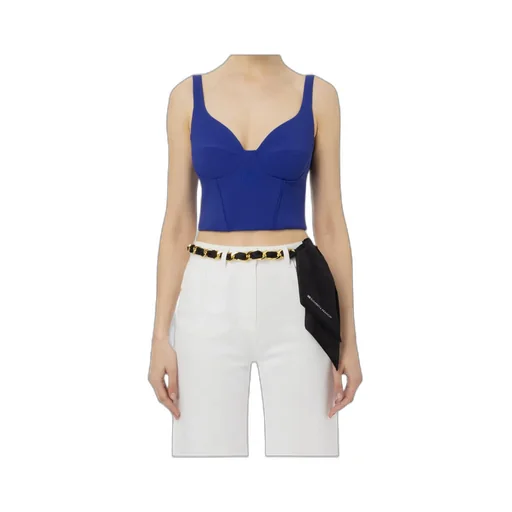 Crepe Corset Vest