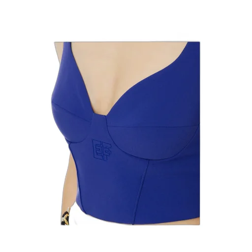 Crepe Corset Vest