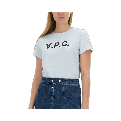 A.P.C. Logo Printed Crewneck T-Shirt