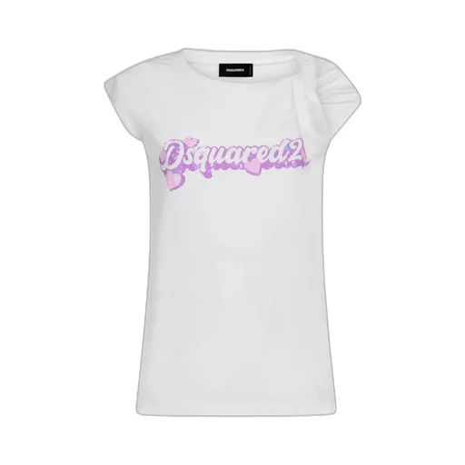 Dsquared2 Logo Printed Crewneck T-Shirt