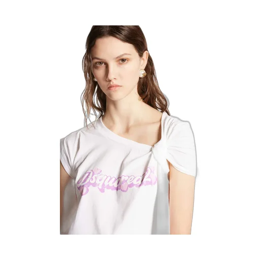 Dsquared2 Logo Printed Crewneck T-Shirt