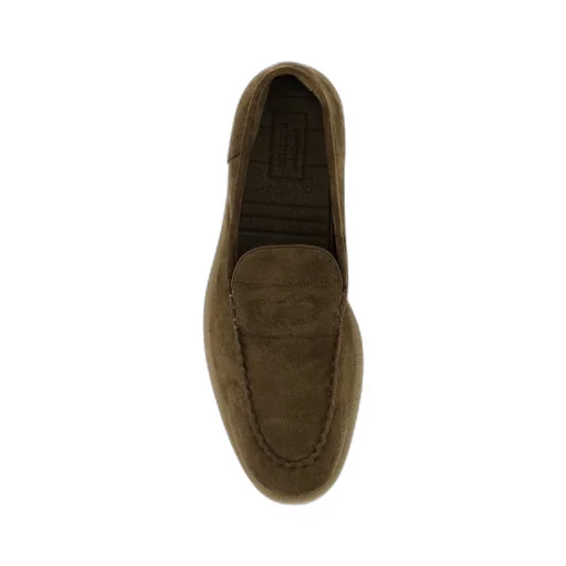 John Lobb Round Toe Pace Loafers