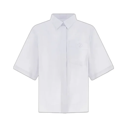 Herno Logo Embroidered Short-Sleeved Shirt