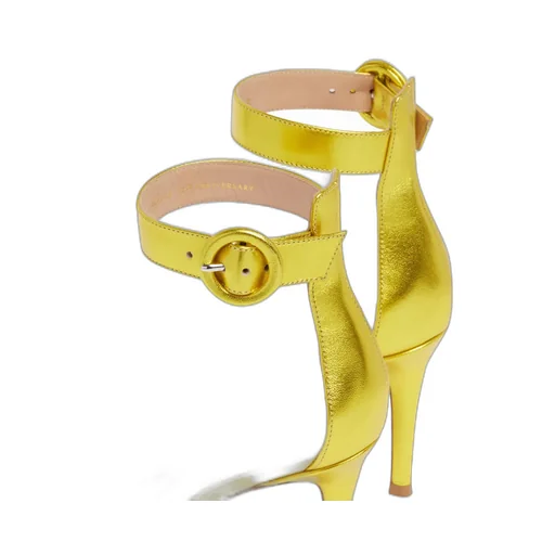 Round-Headed High-Heeled Sandals
