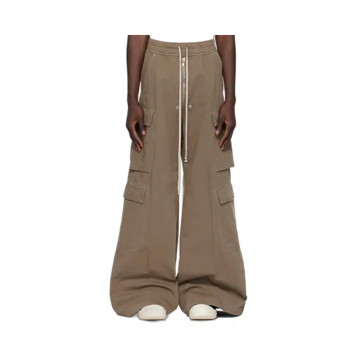 Rick Owens Drkshdw Jumbo Belas Drawstring Cargo Trousers