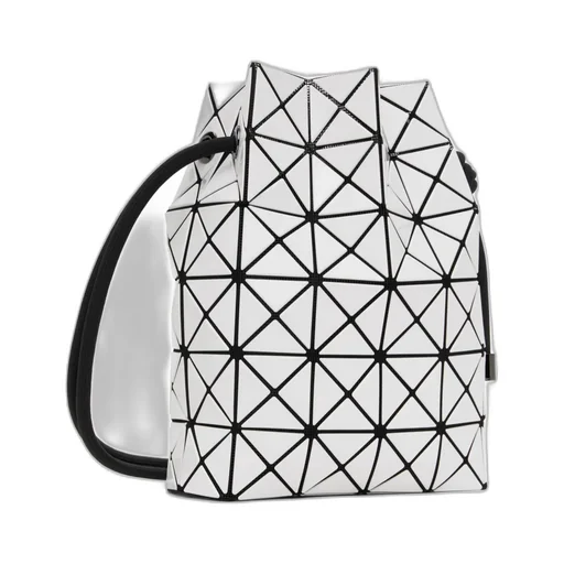 Bao Bao Issey Miyake Geometric-Panelled Drawstring Bucket Bag