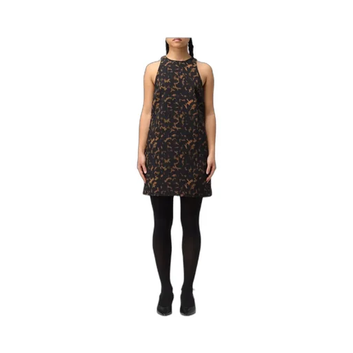 Tortoiseshell Shift Dress