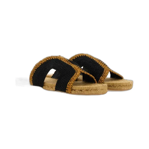 Castaer Pura Braided Strap Flat Sandals