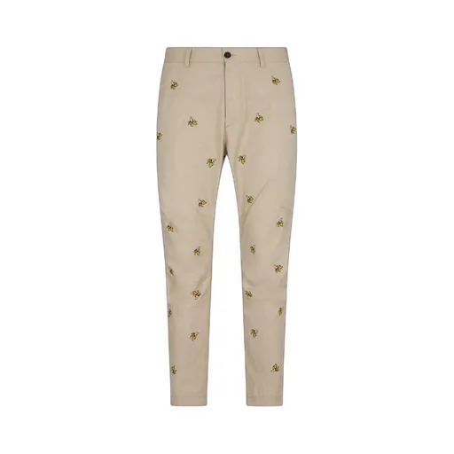 Dsquared2 Fruit Embroidered Chino Pants