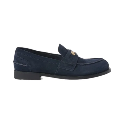 Faded Suede Loafers