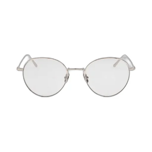 Logo-Engraved Round-Frame Sunglasses