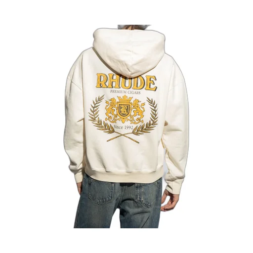 Rhude Cresta Cigar Drop Shoulder Hoodie
