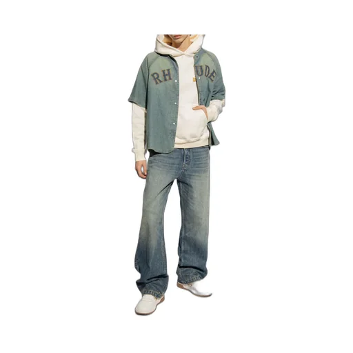 Rhude Cresta Cigar Drop Shoulder Hoodie