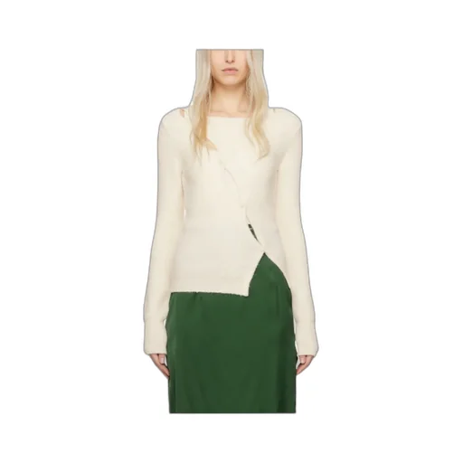 La Maille Pau Long-Sleeved Knitted Cardigan