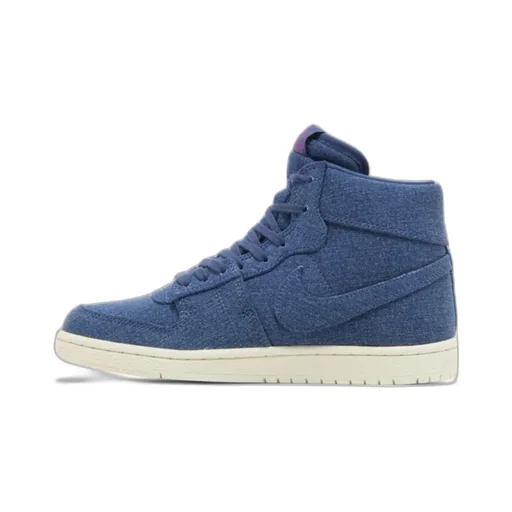 Denim High-Top Sneakers