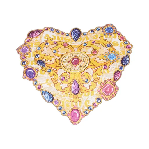 Versace Jeans Couture Heart Couture Crewneck T-Shirt