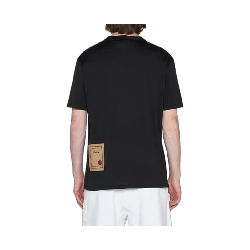 Logo-Patch Cotton T-Shirt