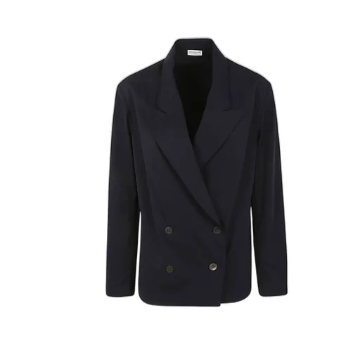 Dries Van Noten Double-Breasted Long Sleeved Blazer
