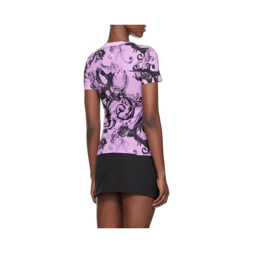 Barocco-Print Cotton T-Shirt