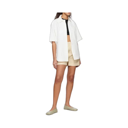 Loulou Studio Buttoned Short-Sleeved Shirt