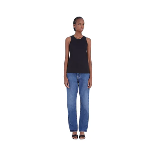 Loulou Studio Crewneck Sleeveless Tank Top