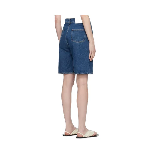 Belt Ring Denim Shorts