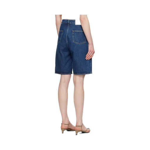 Belt Ring Denim Shorts