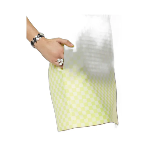 Embellished Check-Pattern Dress