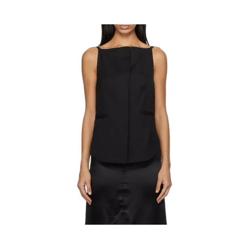 Loulou Studio Mihant Sleeveless Twill Top