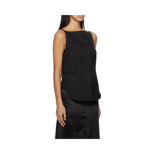 Loulou Studio Mihant Sleeveless Twill Top