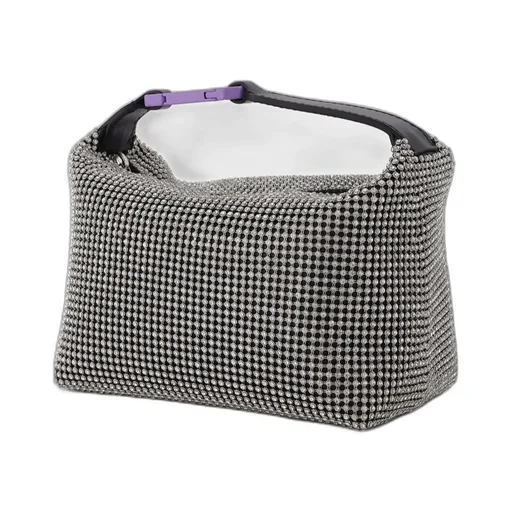EÉRa Moonbag Clutch With Crystal Accents