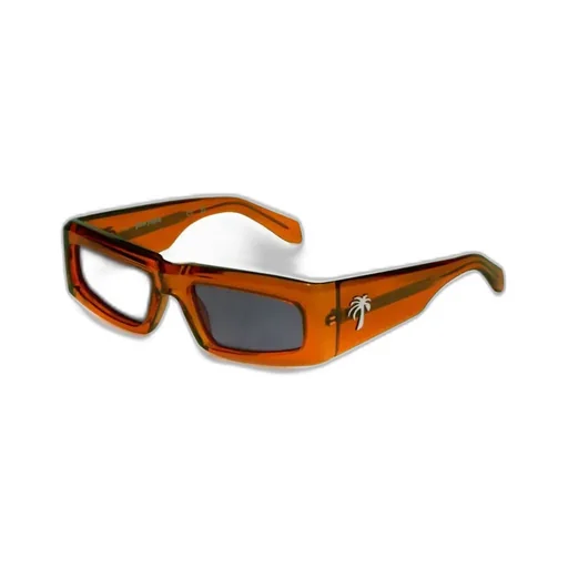 Palm Angels Eyewear Yreka Rectangular Frame Sunglasses