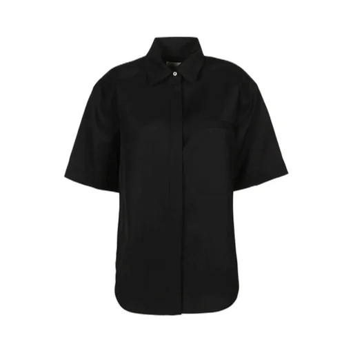 Canvas Short-Sleeves Shirt