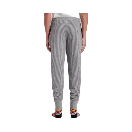 Pinstripe-Pattern Track Pants