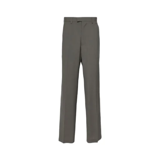Mm6 Maison Margiela Pressed-Crease Tailored Trousers