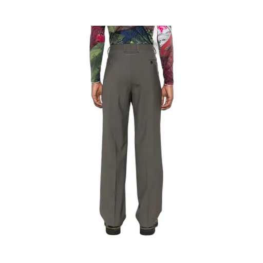 Mm6 Maison Margiela Pressed-Crease Tailored Trousers