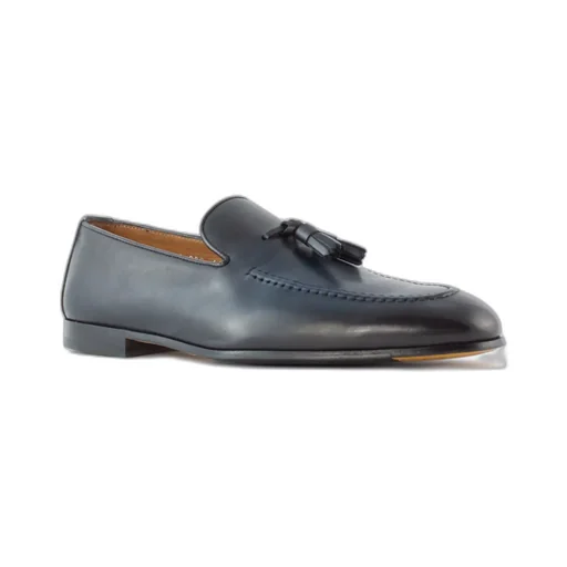Tassel-Detailed Leather Loafers