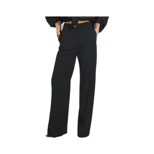Patou Iconic High Waisted Straight-Leg Pants