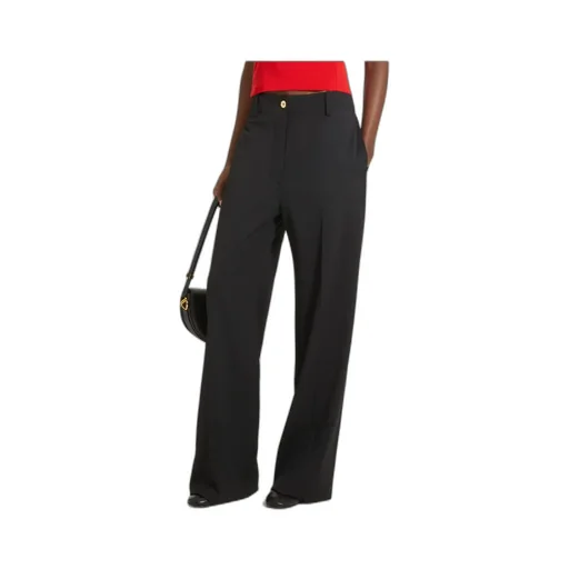 Patou Iconic High Waisted Straight-Leg Pants