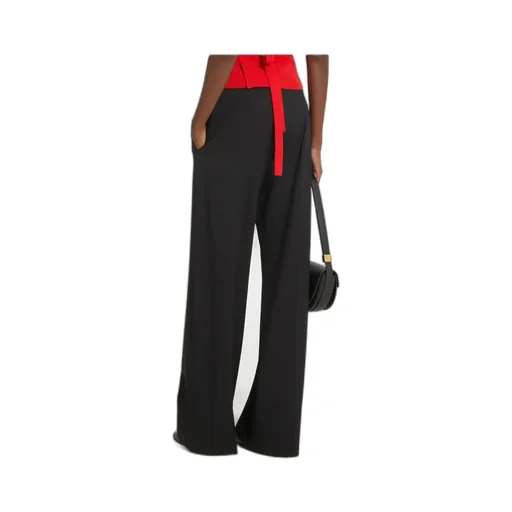 Patou Iconic High Waisted Straight-Leg Pants
